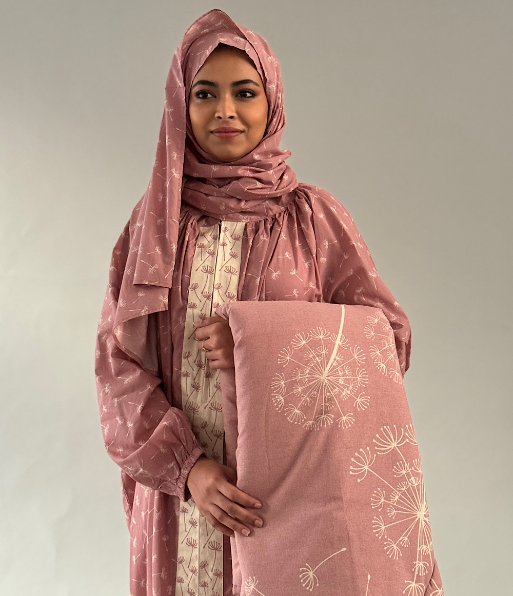 SCARF PRAYER SET - PINK