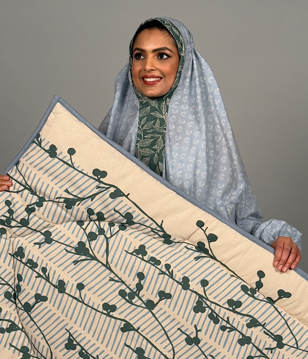 PRAYER SET - AQUA & DARK TEAL