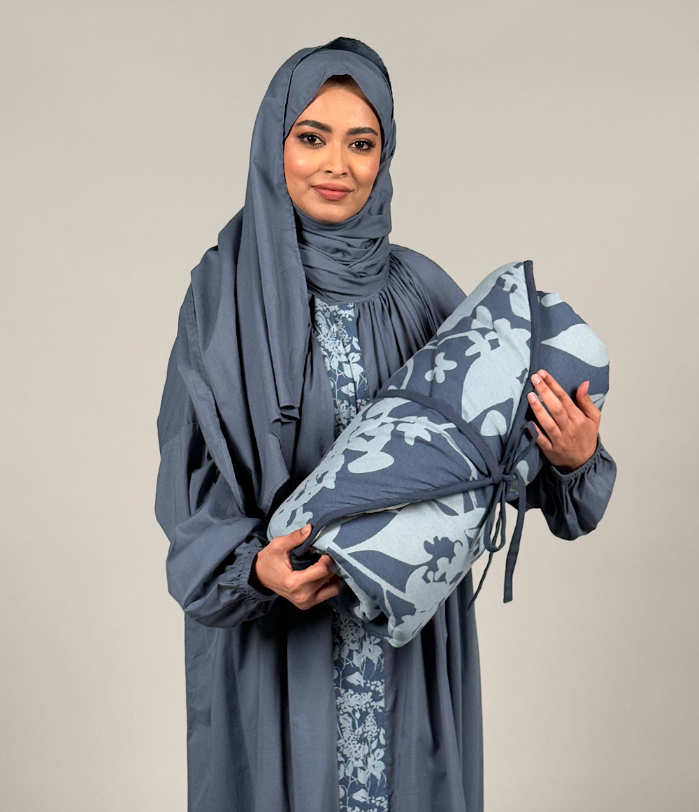 SCARF PRAYER SET - NAVY