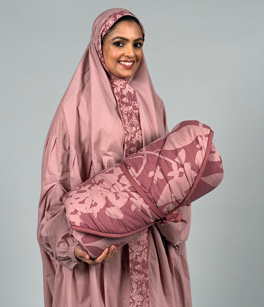 PRAYER SET -  DUSTY PINK