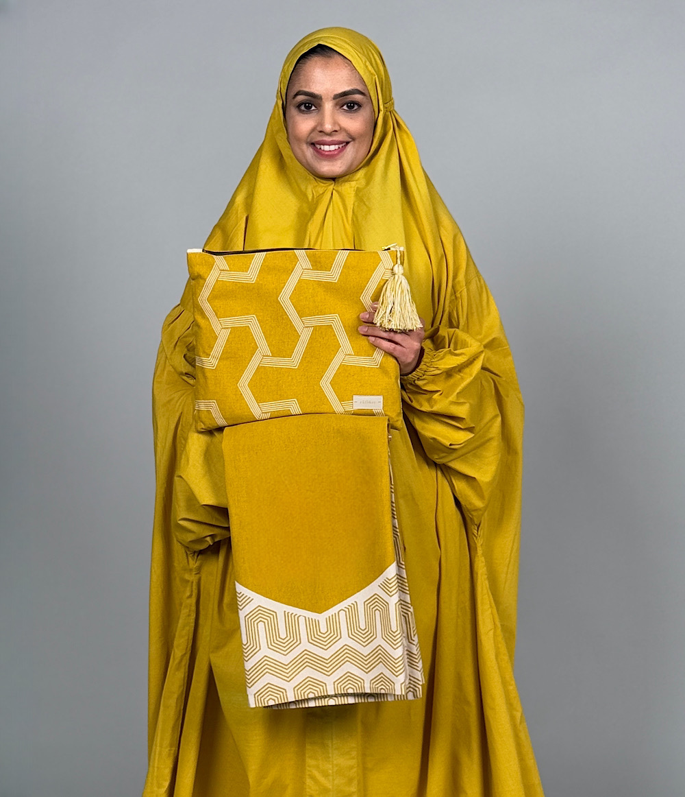  TRAVEL PRAYER SET - MUSTARD