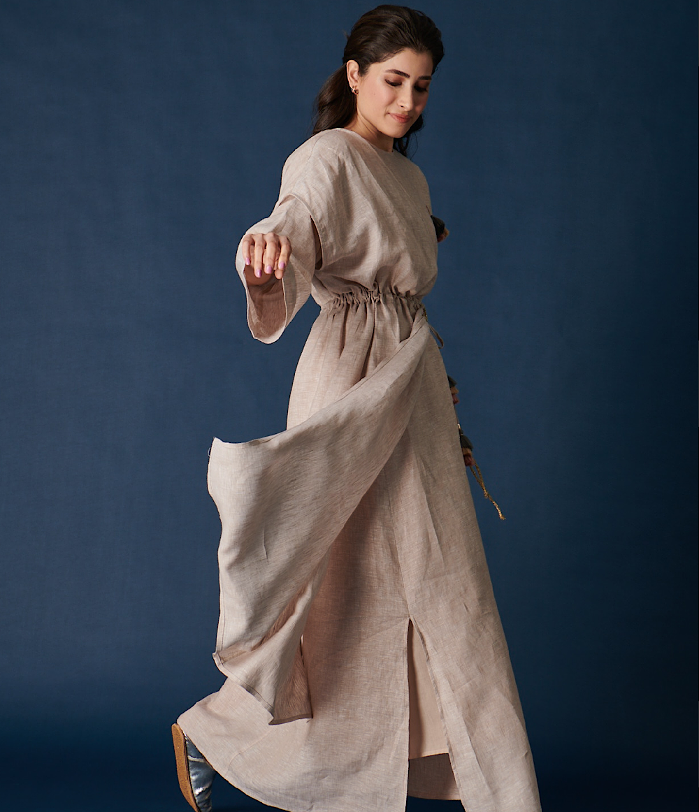 MOTHER`S KAFTAN - BEIGE 