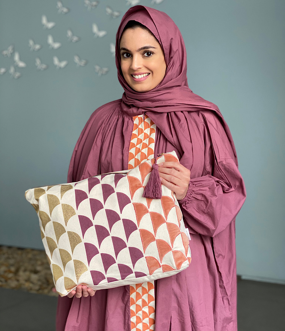 SCARFE PRAYER SET - MAROON 