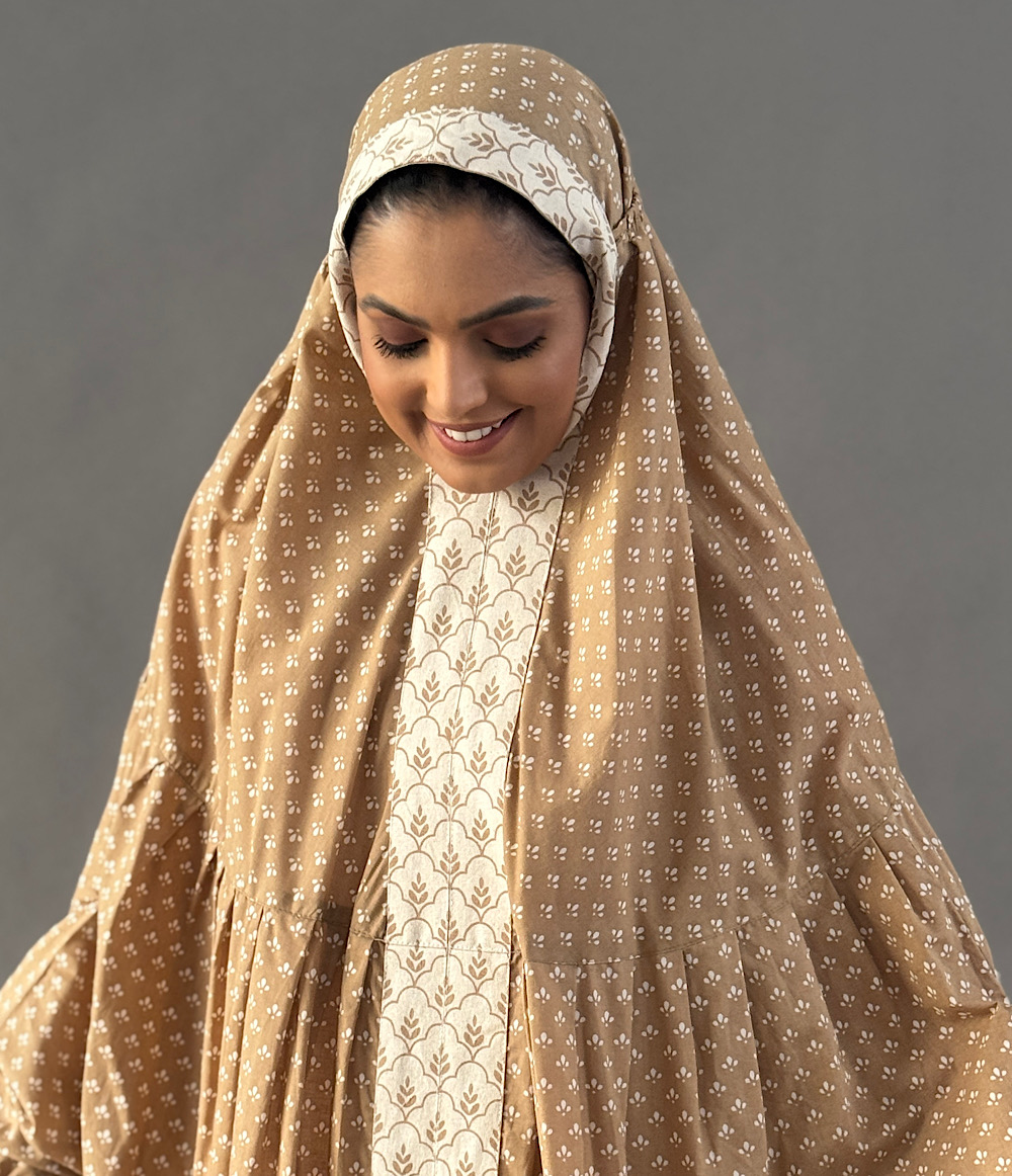 PRAYER GOWN - BEIGE